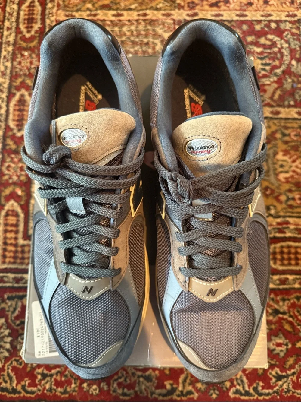 New Balance 2002R Gore-Tex Navy Arctic Grey Athletic Shoes